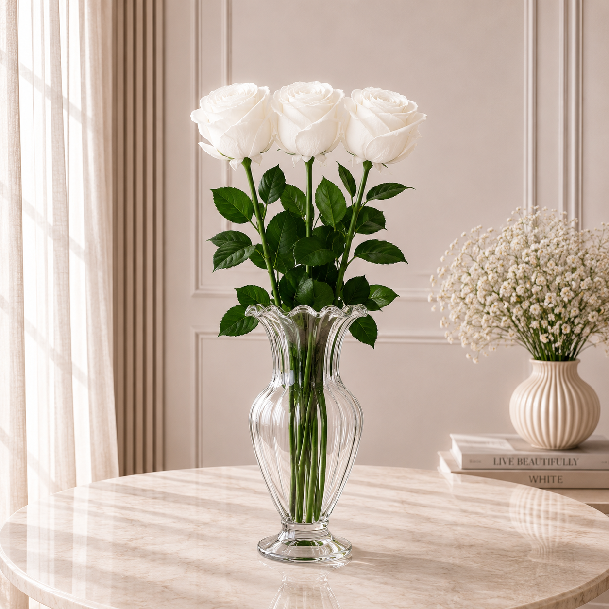 White