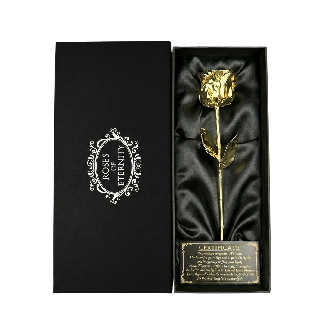 24K Golden Rose